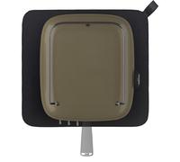 Coffee Maker Slider, Double-Sided Glide Tray, Appliance Moving Mat, Smooth Rolling Base with Rubber Protector, 13 X 12.6 Inch, Ideal for Renters Hotel Dorm Home Bar Kitchen Counter Breakfast Use
