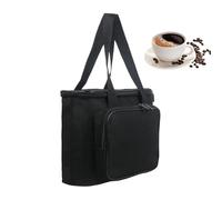 Coffee Maker Storage Bag - 11.78x9.5x4.8inch Tote Case with Handles,Single Serve Travel Carrying Bag for Home Workplace Outdoor Camping Road Trip Hotel Vacation