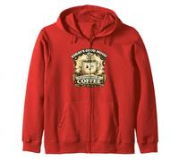 Coffee Makes Everything Better Funny Shirt Espresso Humor Zip Hoodie