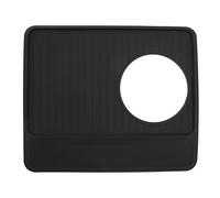 Coffee Making Machine Top Pad Espresso Tamping Mat Espresso Machine Mat Coffee Machine Silicone Pad Expresso Machine Accessories (Black)