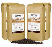 Coffee Masters All Day Blend Espresso Coffee Beans 4x1kg - Medium Roast for Strong and Full Bodied Flavour, Whole Bean - Ideal for Barista Machines