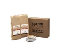 Coffee Masters Coffee Beans Gift Set - Includes 2 x 1kg Limited Edition Festive Blend Coffee Beans - Roasted in the UK