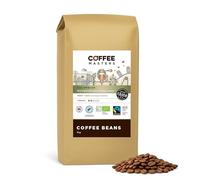 Coffee Masters Colombian Organic Coffee Beans 1kg - Fairtrade, Single Origin, 100% Arabica, Light Roasted Whole Bean Ideal for Espresso Machines - Great Taste Award Winner