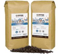 Coffee Masters Swiss Water Decaf Coffee Beans 2kg (2x1kg) - 100% Arabica Naturally Decaffeinated Bean - Great Taste Award Winner
