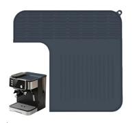 Coffee Mat - Non Slip Waterproof Silicone Pad with Heat Resistant | Compatible Coffee Machine Top Mat | Durable Workstation Protector | Tamping Grinding Brewing Support | Home Kitchen