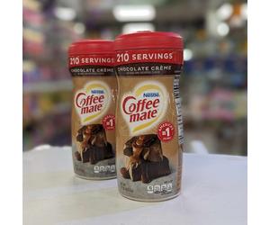 Coffee Mate Chocolate Creme 425g x 2 Tubs USA Import