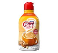 Coffëe matë Hazelnut Flavoured Liquid Non-Dairy Coffee Creamer I 64oz (1.89L) I US Import