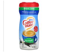 Coffee Mate, Powder Coffee Creamer, Sugar Free, French Vanilla, 289.1g