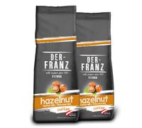 Der-Franz Coffee Medium Roast flavoured with Hazelnut, ground, 2 x 500 g
