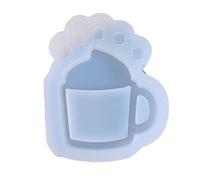 Coffee Milk Teas Ice Cream Shaker Molds Unique Quicksands Silicone Resin Jewelry Making Tool Easy to Cleans Silicone for Resin Jewelry Making