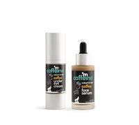 Coffee Morning Puffiness Fix Combo with Under Eye Cream and Face Serum | Hydrates and De-puffs Face Skin & Relieves Dark Circles | 70ml