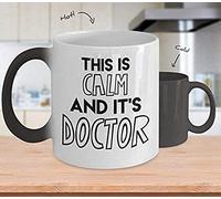 Coffee Mug 11oz-Coffee k Reusable Cups This is Calm and It's Doctor Cup(Color Changing Mug) Criminal Minds Tv Show Spencer Reid Gift Decor Shirt Accessories Merchandise Decal Best Mug Gifts