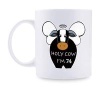 Coffee Mug 74Th Birthday 1945 Birthday 74 Years Ceramic Mugs Funny Ceramic Cup Coloured Personalised Mug for Anyone Kitchenware Office 330ML