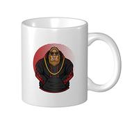 Coffee Mug Bad Monkey Drinking Cup Ceramic Cups Funny Novelty Porcelain Mug, for Office, Tea, Girls, 330ml