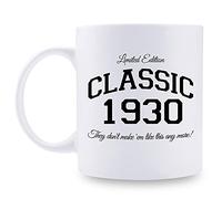 Coffee Mug Birthday Classic 1930 They Don't Make 'Em Like This Any More Ceramic Mugs Safe Personalisedmug Novely Ceramiccup for Kitchenware Office Work 330Ml