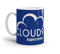 Coffee Mug Cloud 9 Superstore and Merchandise Coloured Tea Mugs Classic Ceramic Cups for Friends Office Latte