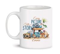 Coffee Mug Every Picture Tells Story Drinkware for Latte 330Ml | Drinking Cup Ceramic Novelty Tea Cup for Cuppa Gift Birthday