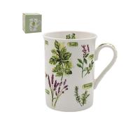 Coffee Mug Fine China Herb Garden Hot Choco Tea Cup Decorative Drinkware 275Ml