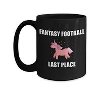 Coffee Mug Football Last Place Hot Chocolate Cup 330Ml | Cappuccino Cup Ceramic Novelty Drinking Cup for Birthday Work Cuppa