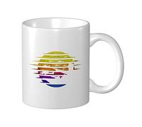 Coffee Mug Generals in War Milk Cup Ceramic Cups Novelty Kitchenware Porcelain Mug, for Tea, Office, Birthday, 330ml