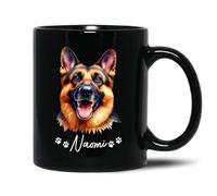 Coffee Mug Germans Shepherds Coffee Cups Personalised Tea Mug Contemporary Ceramic Mugs for Kitchen Home Presents 330 Ml