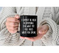 Coffee Mug I Can't Be Held Responsible Personalised Mug Premium Ceramic Cup Funny Tea Cup for Work Anyone Office 330ML