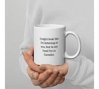 Coffee Mug King Arthur Merlin Tea Cup Premium Ceramic Mugs Coloured Personalised Mug for Anyone Work Office 330ML