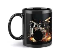 Coffee Mug Large Porcelain Mug Drummer Coffee Cups Ceramic Large Coffee Mug with Handle Funny Mug Tea Cup for Office And Home Unique Coffee Mugs