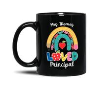 Coffee Mug Loved Principal Tea Mug Coloured Ceramic Mugs Fine Patterns Ceramic Tea Cup for Office Gifts Boy Home 330 Ml