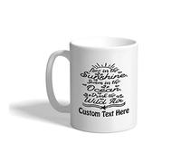 Coffee Mug Ocean and Beach Shine Glow Sunshine Coffee Mugs Anniversary | Celebration 330ml Porcelain Mug Funny Coffee Cups for Tea Sister Friends