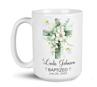 Coffee Mug Personalized Baptized Ceramic Mugs Decorations Ceramic Cup Premium Personalised Mug for Kitchenware Office Anyone 330ML