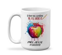 Coffee Mug Personalized I'll Solve It Personalised Mug Funny Ceramic Cup Premium Tea Cup for Anyone Work Kitchenware 330ML