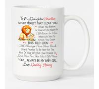 Coffee Mug Personalized Never Forget that I Love You White for 330ML