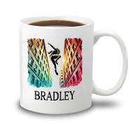 Coffee Mug Personalized Parkour White Personalised Mug for Work 330ML