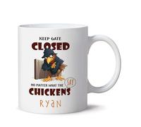 Coffee Mug Personalized Thief Chicken Personalised Mug Novel Ceramic Mugs Funny Ceramic Cup for Work Office Anyone 330ML