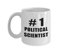 Coffee Mug Political Scientist Degree in Political Science for Pol Sci Dept Appreciation Ceramic Cup Premium Personalised Mug Decorations Tea Cup for Work Office Kitchenware 330ML