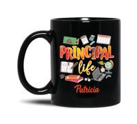 Coffee Mug Principal Life Work Mugs Coloured Tea Mug Multicoloured Coffee Cups for Home Presents Office Gifts 330 Ml