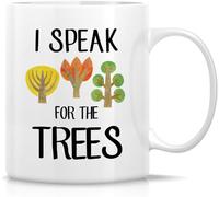 Coffee Mug Speak for The Trees Earth Day Environment Activist Tea Cup Decorations Work Mug Premium Ceramic Cup for Work Birthday Anyone 330Ml