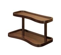 Coffee Mug Stand, 2-Tier Multi-Functional Shelf Organizer, Mug Display Rack with Sturdy Metal Frame, Lightweight Metal Craft, Kitchen Storage Solution for Adults Family Indoor Tabletop Dormitory