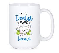 Coffee Mug Teeth Doctor Work Mug Premium Ceramic Mugs Novel Ceramic Cup for Office Work Birthday 330Ml