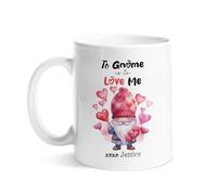 Coffee Mug to Gnome is to Love Me Travel Mug 330Ml | Mug Ceramic Creative Drinking Cup for Cuppa Christmas Work