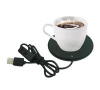 Coffee Mug Warmer, 55℃ Cup Warmer, Smart Candle Warmer, Electric Cup Warmer with Aluminum Metal Panel for Office, Electric Beverage Warmer for Cocoa, Milk, Gifts for Coworkers Friends
