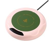Coffee Mug Warmer - ABS 4.57x4.57x0.98in USB Smart Heating Coaster | Cup Warmér, 3 Temperature Settings, Milk & Tea Wařmer, Portable Electric Beverage Warmeř | Desk, Home, Office