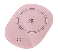Coffee Mug Warmer Coffee Mug Warmer Drink Coaster Heat Heating Coaster Beverage Heater for Home and Office Use Pink(No Cup)
