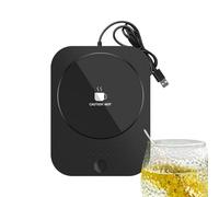 Coffee Mug Warmer - Cup Warmer, Auto Shut Off For Desk, Cup Warmr Smart Temperature Settings, Electric Beverage Tea Water Milk Warmers For All Cups And Mugs, Heating Plate Candle Wax Warmers