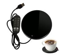 Coffee Mug Warmer for Desk - USB Mug Warmer Plate with 3 Temperature Settings 40-60 ℃ - Portable Heated Coaster with 8 Hour Auto Shut Off - For Tea Coffee Milk