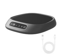 Coffee Mug Warmer, Portable USB Heating Coaster 3 Temp Settings Smart Cup Warmer with Non-Slip Mat for Coffee Tea Beverage Milk Hot Drinks