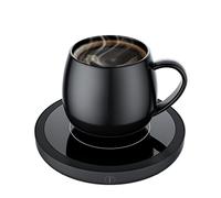 Coffee Mug Warmer Smart Cup Warmer with 3 Temperature Settings Electric Beverage Warmer Plate Auto Shut Off, Coffee, Tea and Milk Warmer for Office Home Desk Use (Cup Not Included)