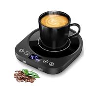 Coffee Mug Warmer, Smart Cup Warmer with Gravity Sensor, 9 Temperature Settings, 1-9H Timing, 4H Auto Shut Off, Cup Warmer for Heating Coffee, Tea, Milk, Coco, Candle