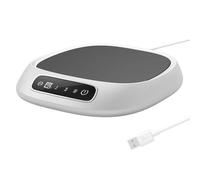 Coffee Mug Warmer,USB Electric Smart Beverage Cup Warmer with 3 Temperature Settings (55/65/75℃)&Timer & 8h Auto Shut Off,Quick Heating Suitable for Office, Travel,Desk Home